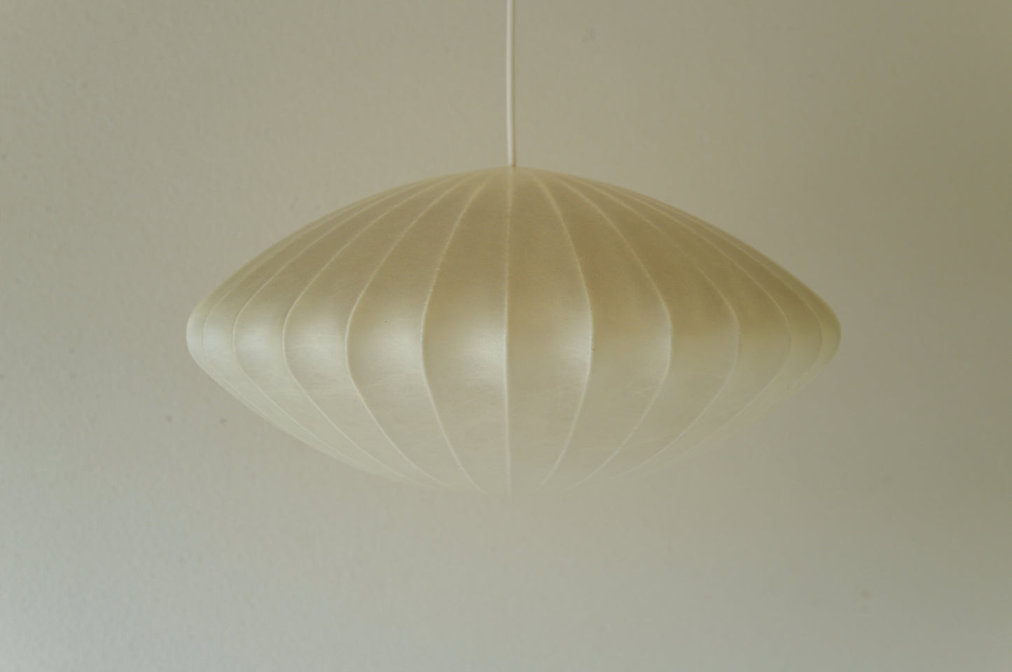 1960s cocoon pedant lamp  goldkant by Friedel WAUER