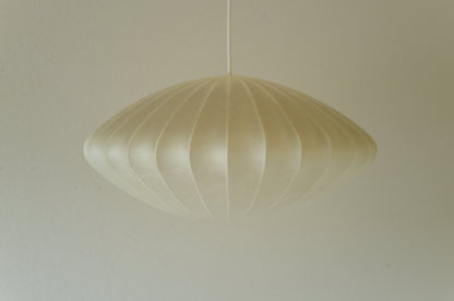 1960s cocoon pedant lamp  goldkant by Friedel WAUER