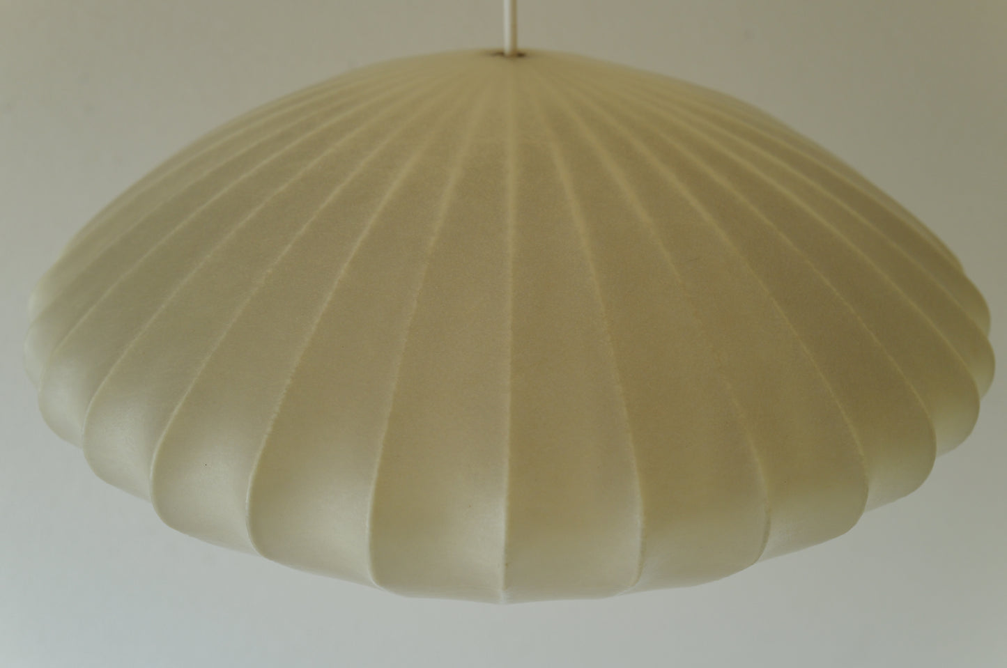 1960s cocoon pedant lamp  goldkant by Friedel WAUER