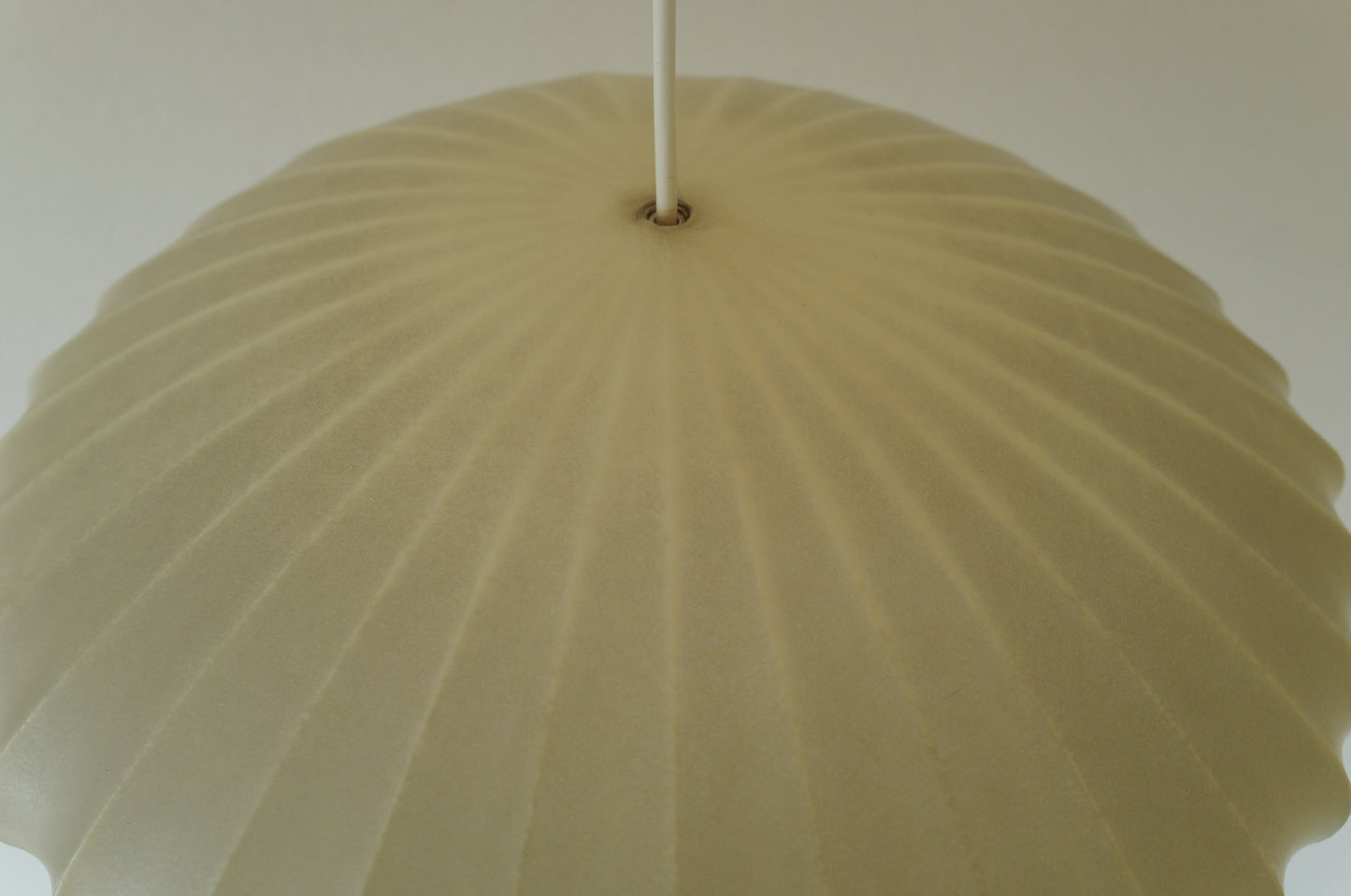 1960s cocoon pedant lamp  goldkant by Friedel WAUER