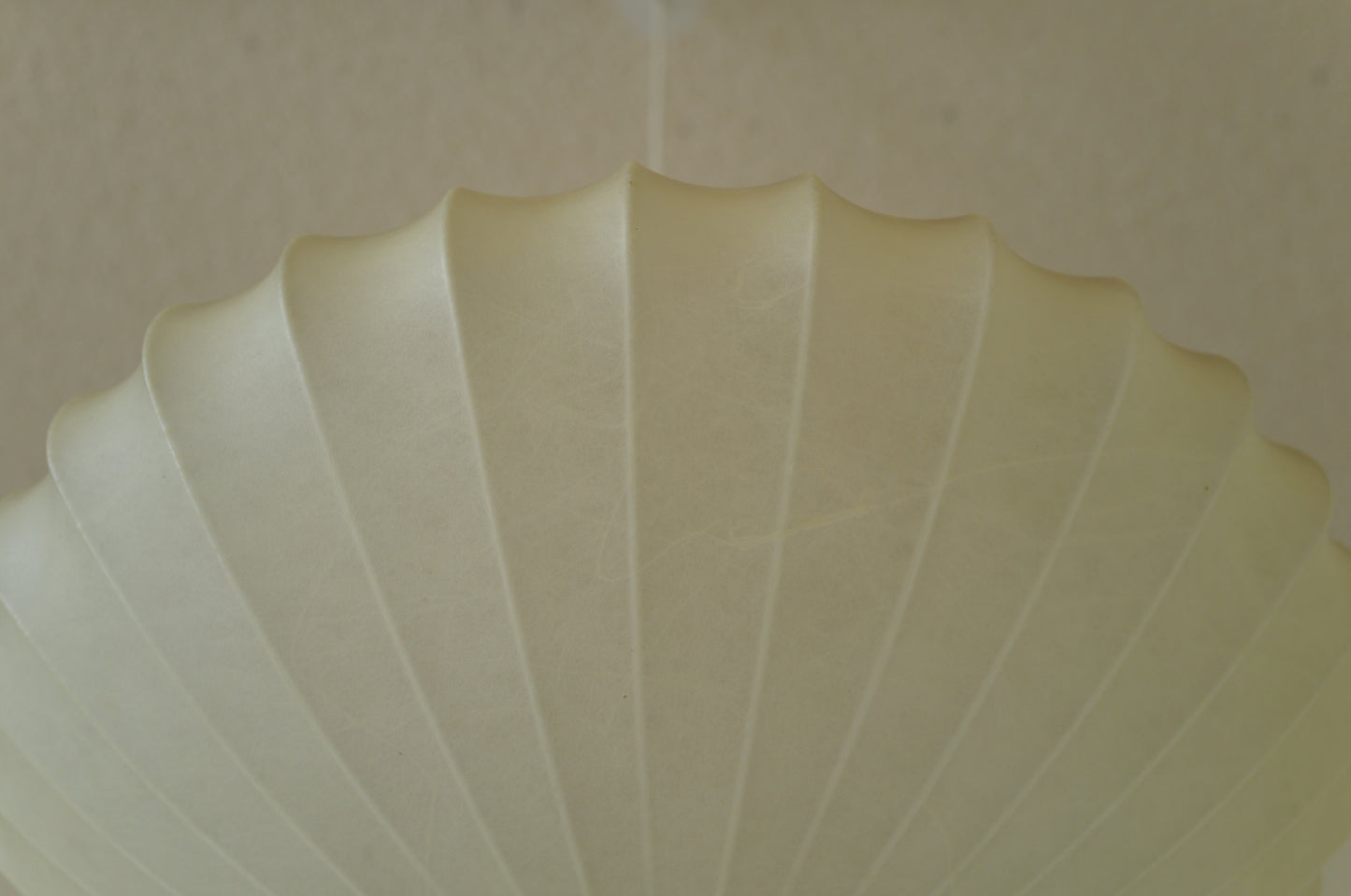 1960s cocoon pedant lamp  goldkant by Friedel WAUER