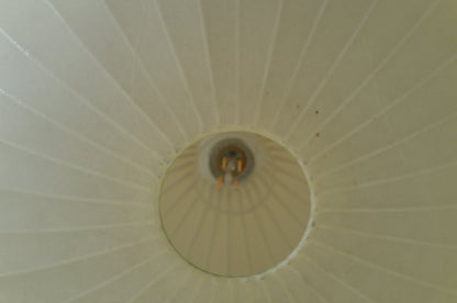 1960s cocoon pedant lamp  goldkant by Friedel WAUER