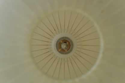 1960s cocoon pedant lamp  goldkant by Friedel WAUER