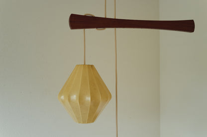 1950s cascade cocoon pendant lamp