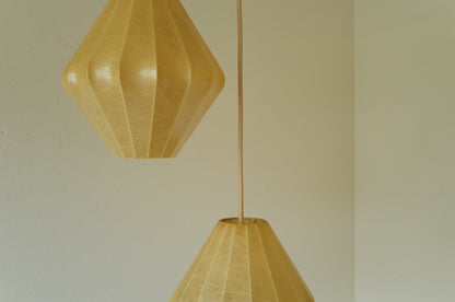 1950s cascade cocoon pendant lamp