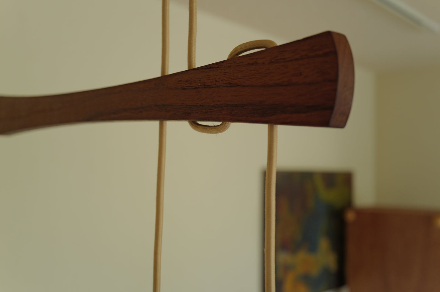 1950s cascade cocoon pendant lamp