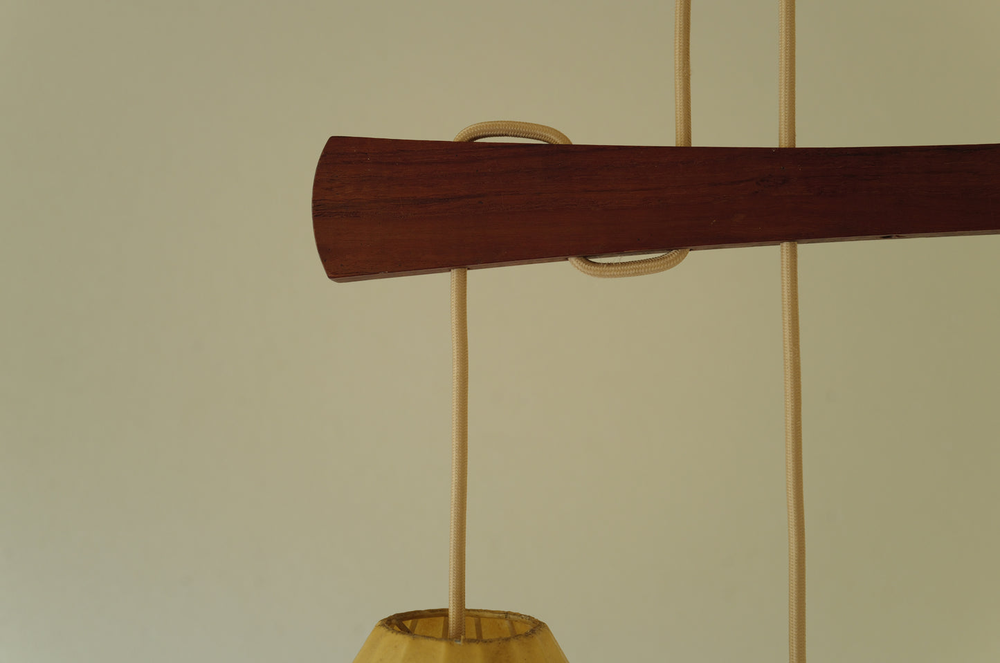 1950s cascade cocoon pendant lamp