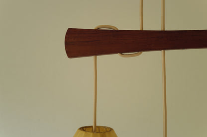 1950s cascade cocoon pendant lamp