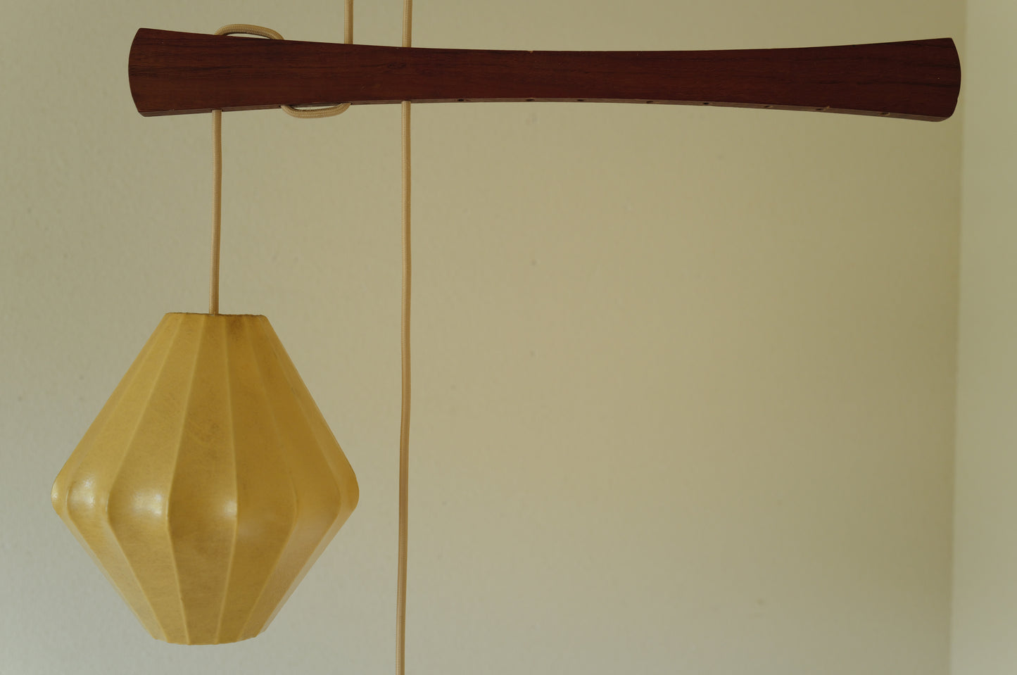 1950s cascade cocoon pendant lamp