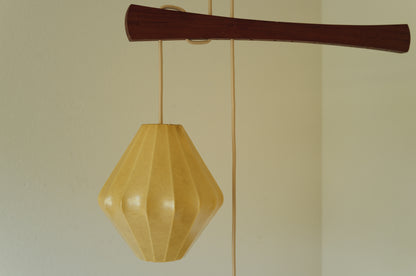 1950s cascade cocoon pendant lamp