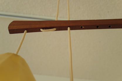 1950s cascade cocoon pendant lamp