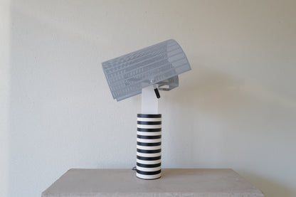 Postmodern vintage table lamp by Mario Botta "shogun " 1980s　Italy　Artemide