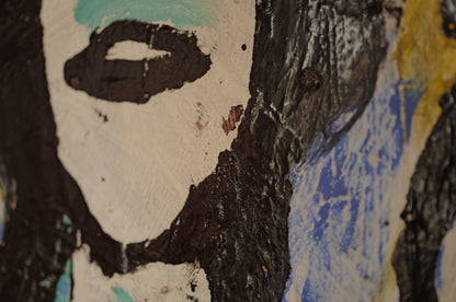 1997s acrylic on canvas by Michel Chapuis