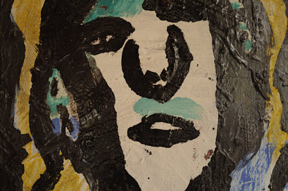 1997s acrylic on canvas by Michel Chapuis