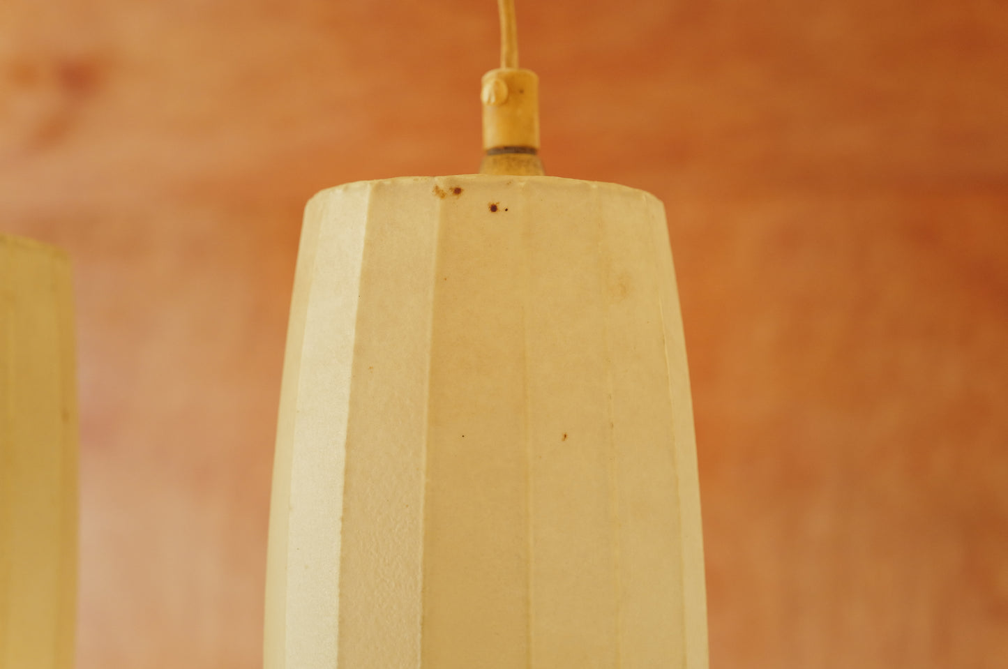 1950s cocoon cascade ceiling lamp with 3 shades