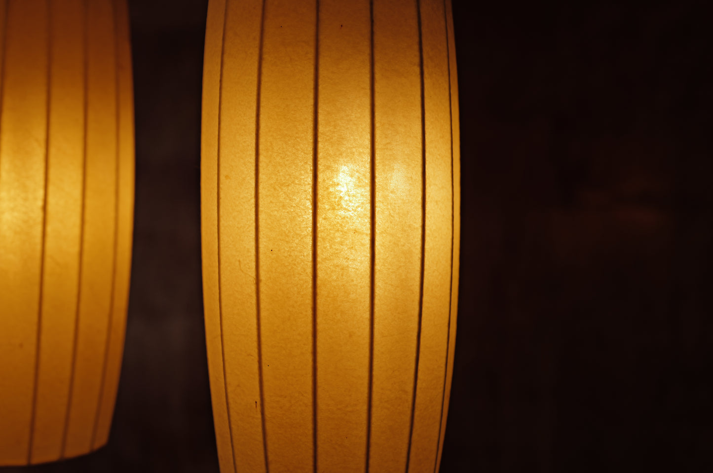 1950s cocoon cascade ceiling lamp with 3 shades