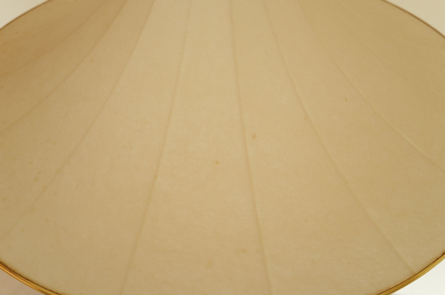 1960s cocoon pendant lamp.Trumpet design Italian XXL