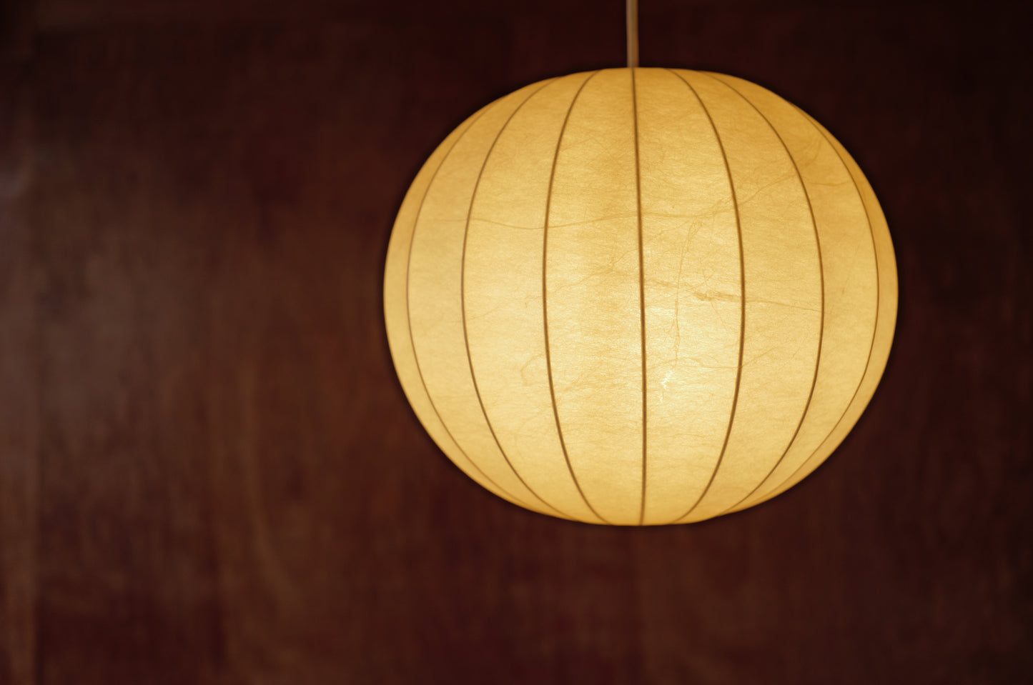 1960s cocoon pendant lamp