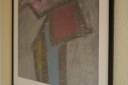 1979s Mixed media on paper by Michel Chapuis