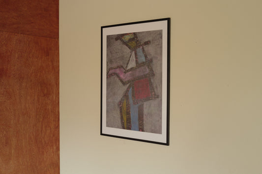 1979s Mixed media on paper by Michel Chapuis