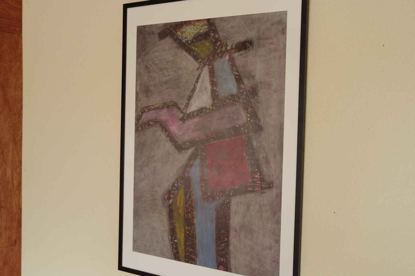 1979s Mixed media on paper by Michel Chapuis