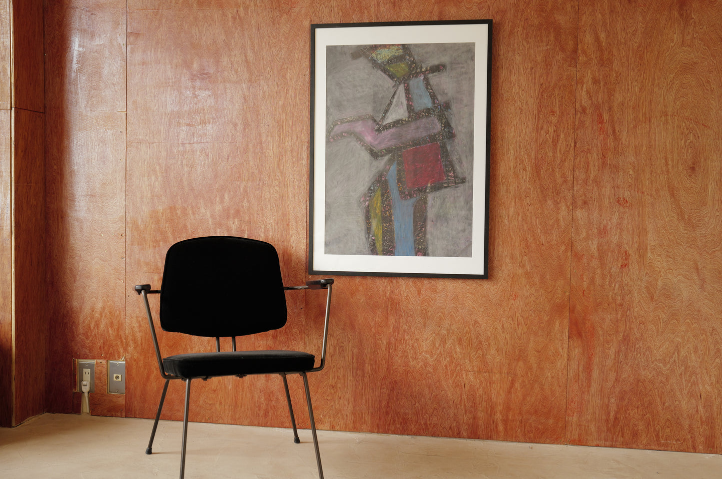 1979s Mixed media on paper by Michel Chapuis