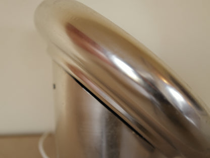 1970s Italian Space Age Table Mirror with Backlight