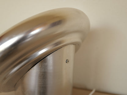 1970s Italian Space Age Table Mirror with Backlight