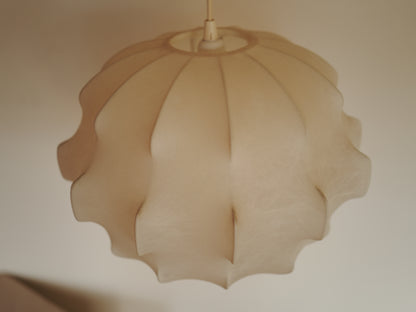 1960s cocoon pendant lamp  by Friedel Wauer