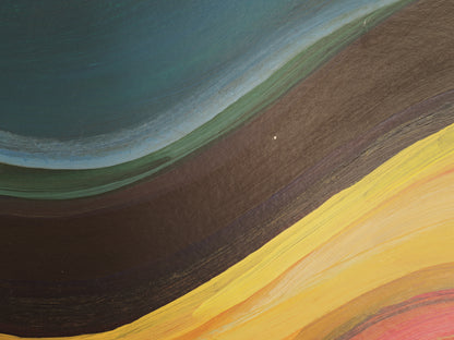 1960s Abstract Modernist Oil Painting ②