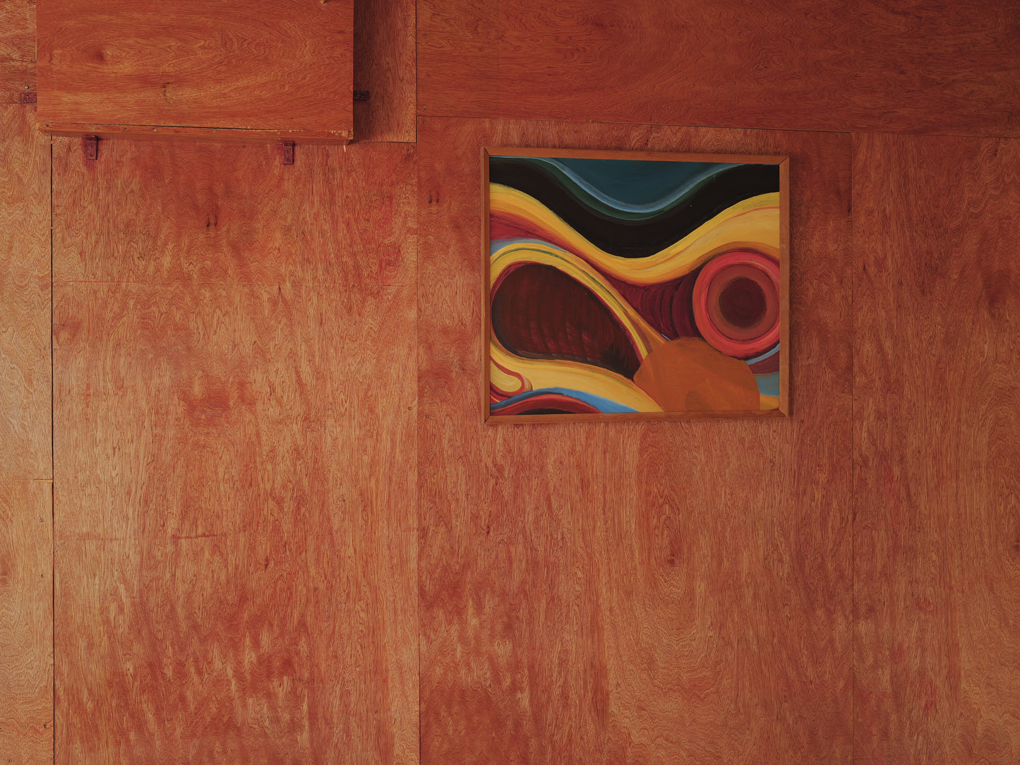 1960s Abstract Modernist Oil Painting ②