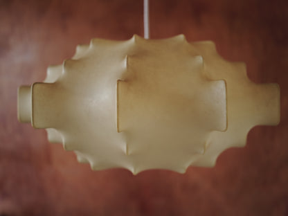1960s cocoon pendant lamp  by Friedel Wauer