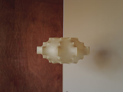 1960s cocoon pendant lamp  by Friedel Wauer