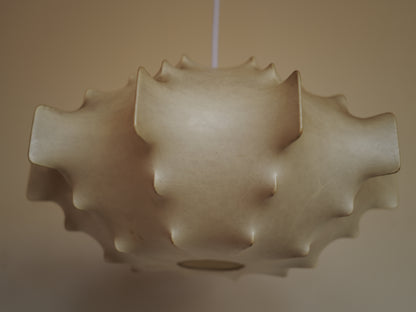 1960s cocoon pendant lamp  by Friedel Wauer
