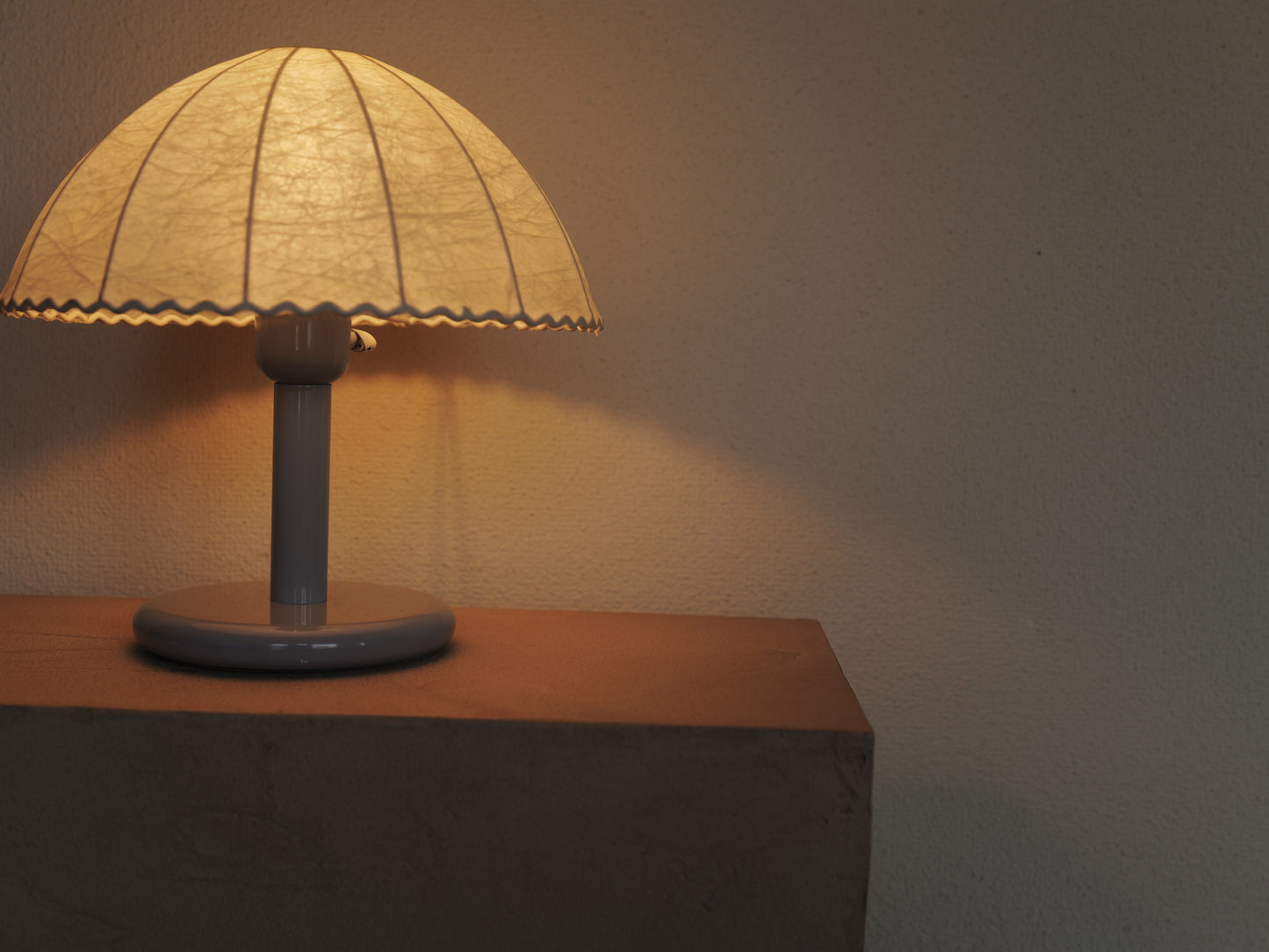 1960s Cocoon Table Lamp 　①