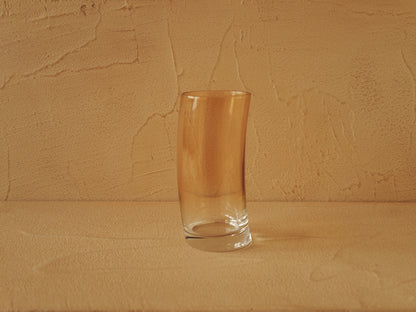 1960s Set of 6 two-tone Murano glass glasses