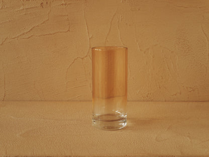 1960s Set of 6 two-tone Murano glass glasses