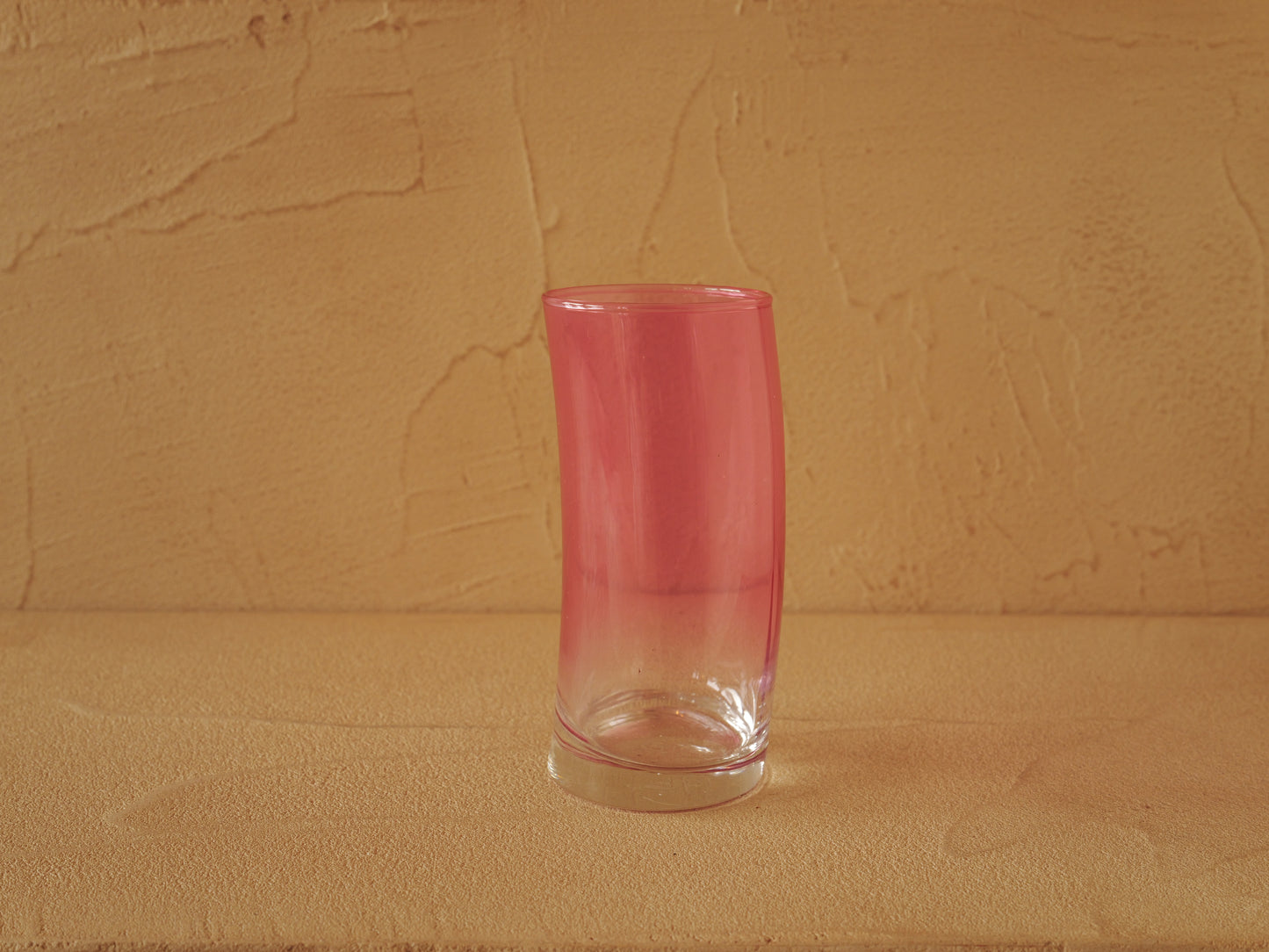 1960s Set of 6 two-tone Murano glass glasses