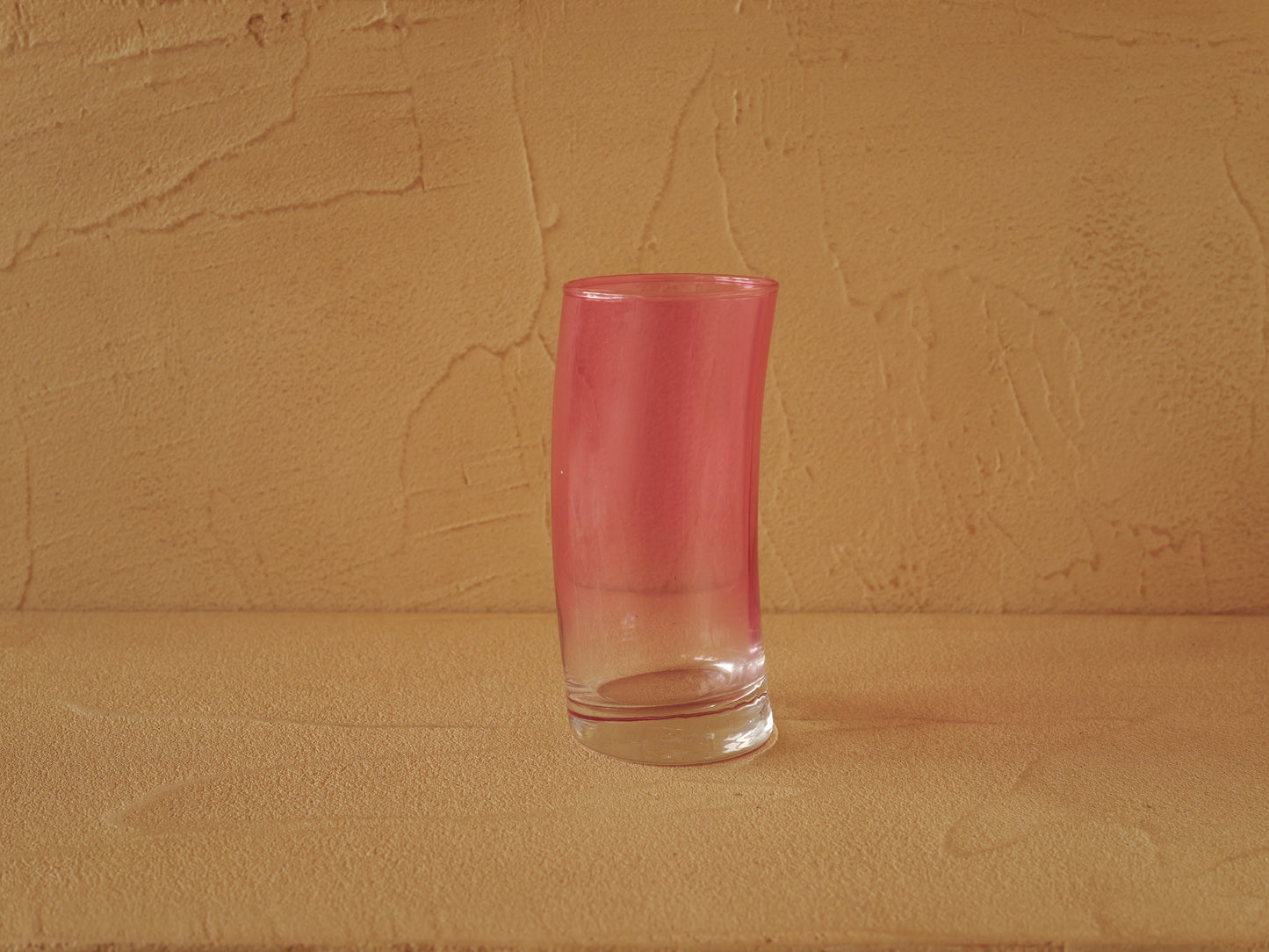 1960s Set of 6 two-tone Murano glass glasses