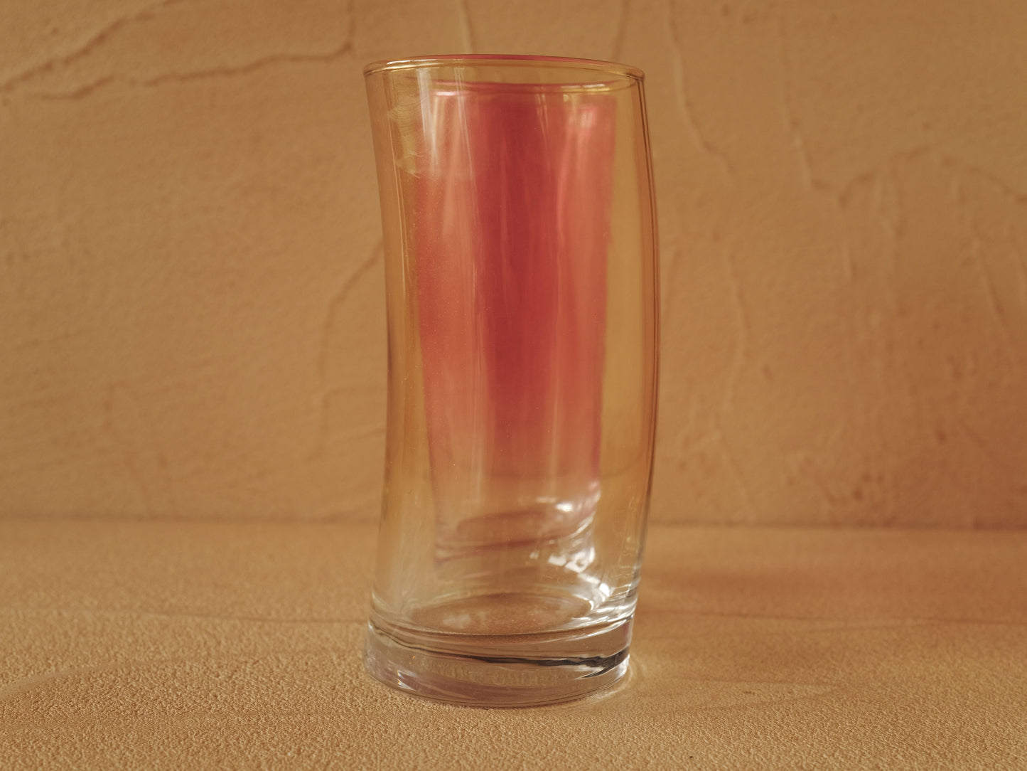 1960s Set of 6 two-tone Murano glass glasses