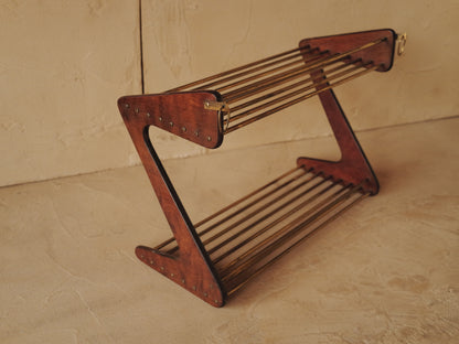 Z wall brackets by Carl Auböck for Werkstätte Carl Auböck, 1950s