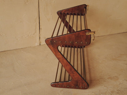 Z wall brackets by Carl Auböck for Werkstätte Carl Auböck, 1950s