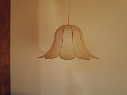 1960s flower cocoon pendant lamp by goldkant