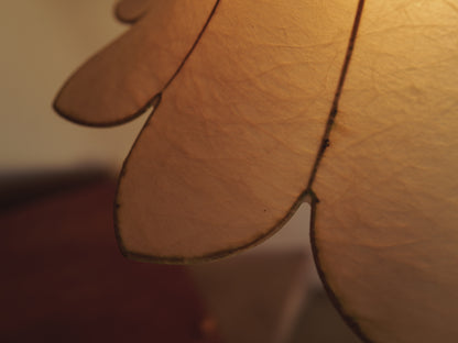 1960s flower cocoon pendant lamp by goldkant