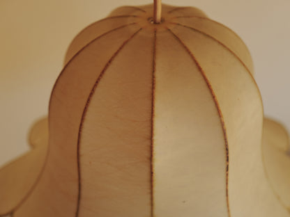 1960s flower cocoon pendant lamp by goldkant