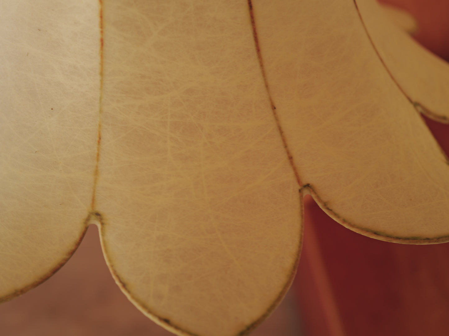 1960s flower cocoon pendant lamp by goldkant
