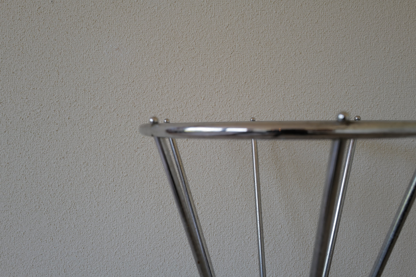 1930s Art Déco Chrome Umbrella Stand