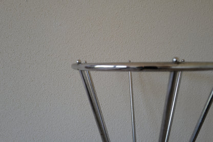 1930s Art Déco Chrome Umbrella Stand