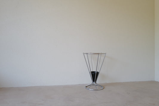 1930s Art Déco Chrome Umbrella Stand