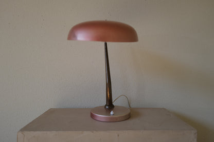 Mid Century Desk Lamp Aluminium & Brass 1960s
